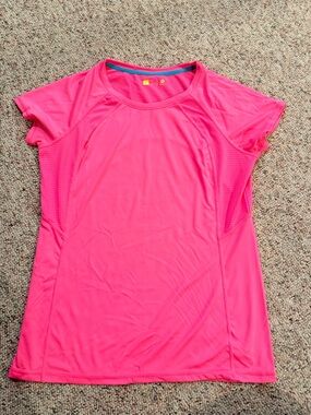 Women’s Hot Pink Active Swim Top